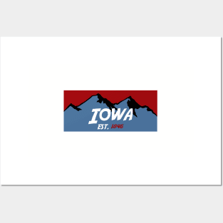 Iowa Mountains Posters and Art